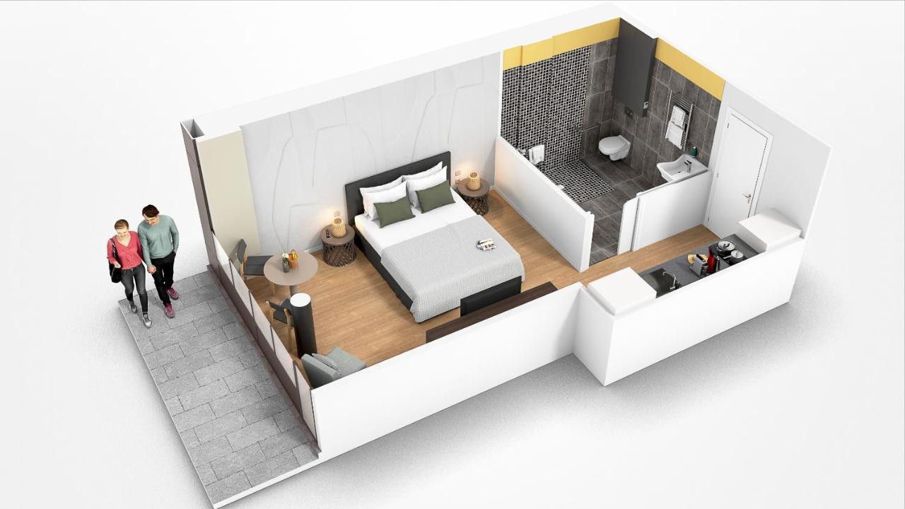 Yuna Les Halles - Serviced Apartments Paris Exterior foto